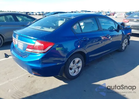 2013 Honda Civic Lx z USA, uszkodzony, nr VIN 2HGFB2F55DH583428